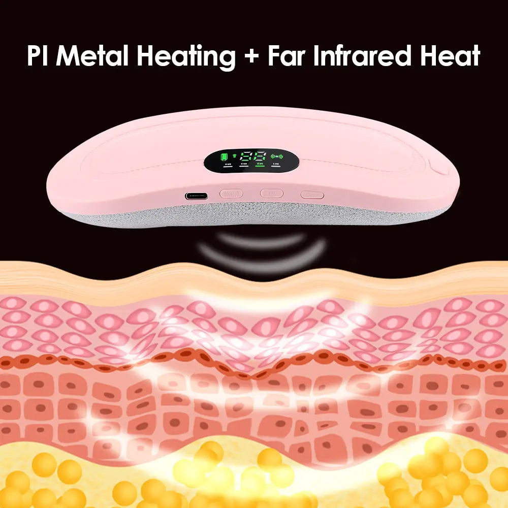 Heated Menstrual Massage Belt